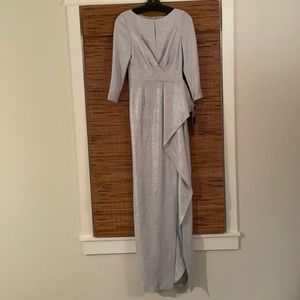 Rickie freeman, Teri Jon - Silver lavender gown